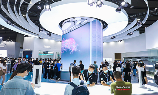 建博会首日I乐动手机游戏(官方)网站/网页版登录入口/手机版,3D全息科技展馆惊艳亮相，智简生活，即刻体验！